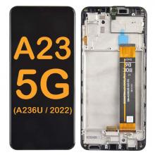 OLED Display Touch Screen Digitizer Replacement With Frame for Galaxy A23 5G (A236U 2022)