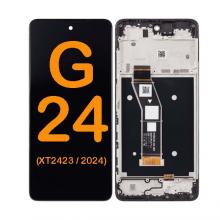 LCD Display Touch Screen Digitizer Replacement for Motorola Moto G24 (XT2423 / 2024) (Refurbished)