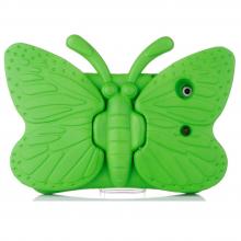 iPad 6 (2018) / iPad 5 (2017) / Air 2 / Air 1 / Pro 9.7 Butterfly Shockproof Case - Green (Ground Shipping Only)