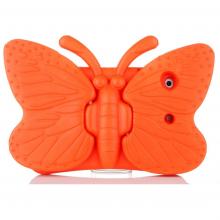 iPad 6 (2018) / iPad 5 (2017) / Air 2 / Air 1 / Pro 9.7 Butterfly Shockproof Case - Orange (Ground Shipping Only)